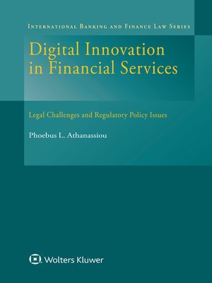 cover image of Digital Innovation in Financial Services